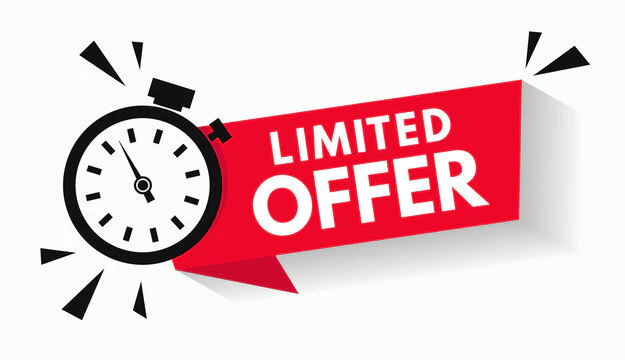 Limited time new customer discount